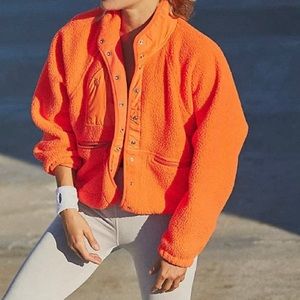 Free People Hit The Slopes Fleece Jacket